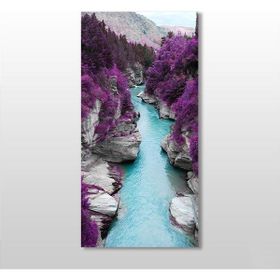 Technopa Erguvan Vadi 20x30 cm Kanvas Tablo