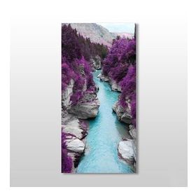 Technopa Erguvan Vadi 20x30 cm Kanvas Tablo