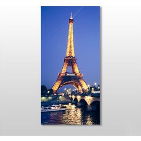 Technopa Eyfel Kulesi Gece 130x195 cm Kanvas Tablo