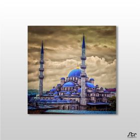 Technopa Fatih Camii 160x160 cm Kanvas Tablo