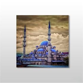 Technopa Fatih Camii 80x80 cm Kanvas Tablo