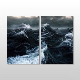 Technopa Fırtına 70x60 cm Kanvas Tablo