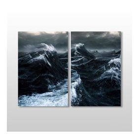 Technopa Fırtına 70x60 cm Kanvas Tablo