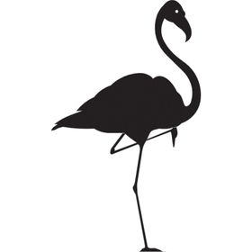 Technopa Flamingo 80 cm Folyo Duvar Stickerı