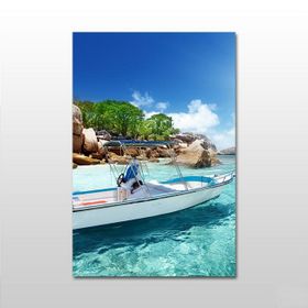 Technopa Gemi Deniz 60X30 cm Kanvas Tablo