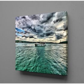 Technopa Gemi Gökyüzü 25x25 cm Kanvas Tablo