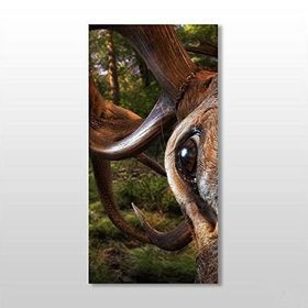 Technopa Geyik 60x90 cm Kanvas Tablo