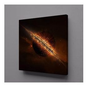 Technopa Gezegen Temalı 50x50 cm Kanvas Tablo