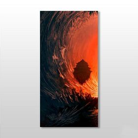 Technopa Girdap 100x150 cm Kanvas Tablo