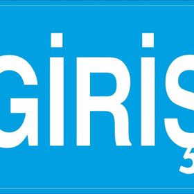 Technopa Giriş Uyarı Levhası