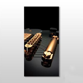 Technopa Gitar Telleri 100x150 cm Kanvas Tablo