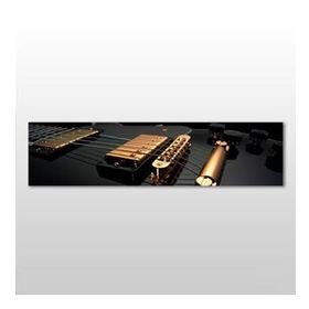 Technopa Gitar Telleri 120x40 cm Kanvas Tablo