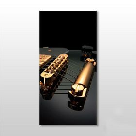 Technopa Gitar Telleri 20x30 cm Kanvas Tablo
