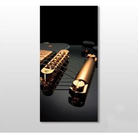 Technopa Gitar Telleri 90x135 cm Kanvas Tablo