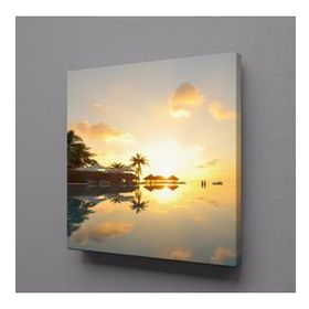 Technopa Gökyüzünün Yansıması 70x70 cm Kanvas Tablo