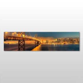 Technopa Gold Köprü 240x80 cm Kanvas Tablo