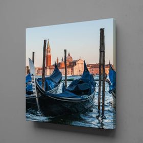 Technopa Gondol 70x70 cm Kanvas Tablo