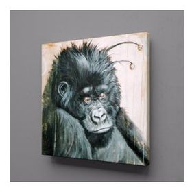 Technopa Goril 70x70 cm Kanvas Tablo