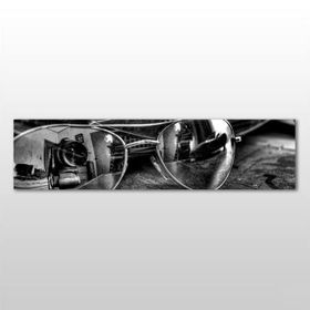 Technopa Gözlük Yansıma 120x40 cm Kanvas Tablo
