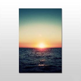 Technopa Gün Doğumu 160X80 cm Kanvas Tablo