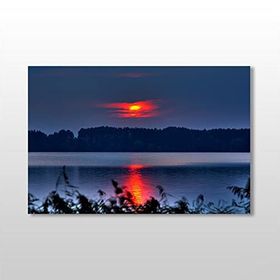 Technopa Gün Sonu 75x50 cm Kanvas Tablo