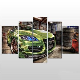 Technopa Hdr Araba 122x70 cm Kanvas Tablo