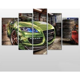 Technopa Hdr Araba 225x130 cm Kanvas Tablo