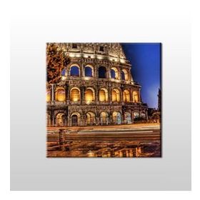 Technopa Italya Tarihi Manzara 40x40 cm Kanvas Tablo