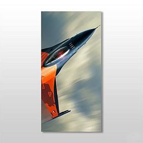 Technopa Jet 120x180 cm Kanvas Tablo
