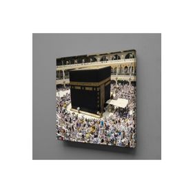 Technopa Kabe İnsanlar 110x110 cm Kare Kanvas Tablo