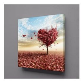 Technopa Kalp Büyüsü 50x50 cm Kanvas Tablo
