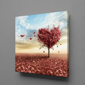 Technopa Kalp Büyüsü 60x60 cm Kanvas Tablo