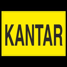 Technopa Kantar Uyarı Levhası