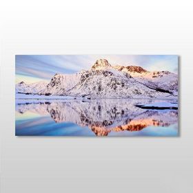 Technopa Karlı Dağ 180x90 cm Kanvas Tablo