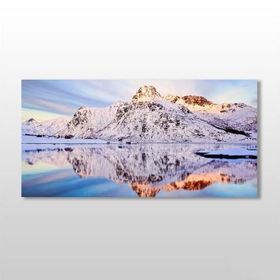 Technopa Karlı Dağ 220x110 cm Kanvas Tablo