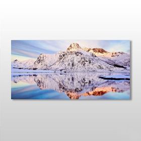Technopa Karlı Dağ 220x110 cm Kanvas Tablo