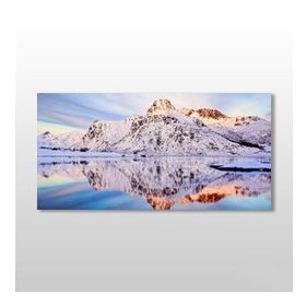 Technopa Karlı Dağ 240x120 cm Kanvas Tablo