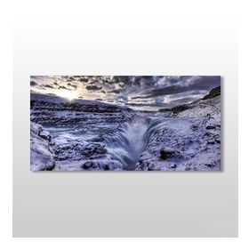 Technopa Karlı Zirve 180x90 cm Kanvas Tablo