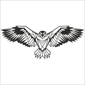 Technopa Kartal 70 cm Folyo Duvar Stickerı