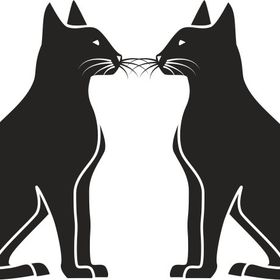 Technopa Kedi 160 cm Folyo Duvar Stickerı