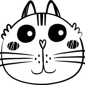 Technopa Kedi 30 cm Folyo Duvar Stickerı