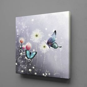 Technopa Kelebek 50x50 cm Kanvas Tablo