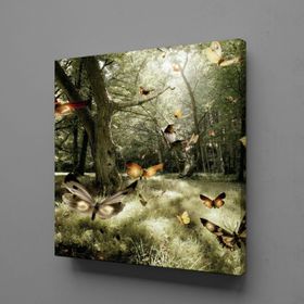 Technopa Kelebekler 150x100 cm Kanvas Tablo
