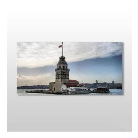 Technopa Kız Kulesi Istanbul 100x50 cm Kanvas Tablo