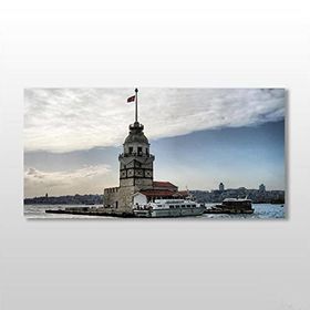 Technopa Kız Kulesi Istanbul 200x100 cm Kanvas Tablo