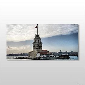 Technopa Kız Kulesi Istanbul 200x100 cm Kanvas Tablo