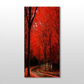 Technopa Kızıl Orman 80x120 cm Kanvas Tablo