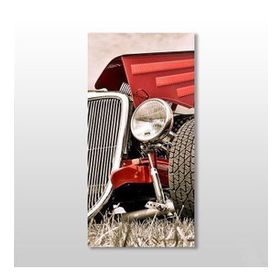 Technopa Klasik Araba 50x75 cm Kanvas Tablo