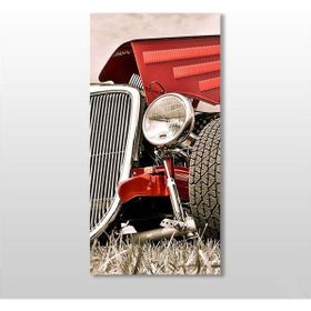 Technopa Klasik Araba 70x105 cm Kanvas Tablo