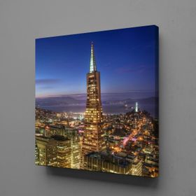Technopa Kule 120x120 cm Kanvas Tablo